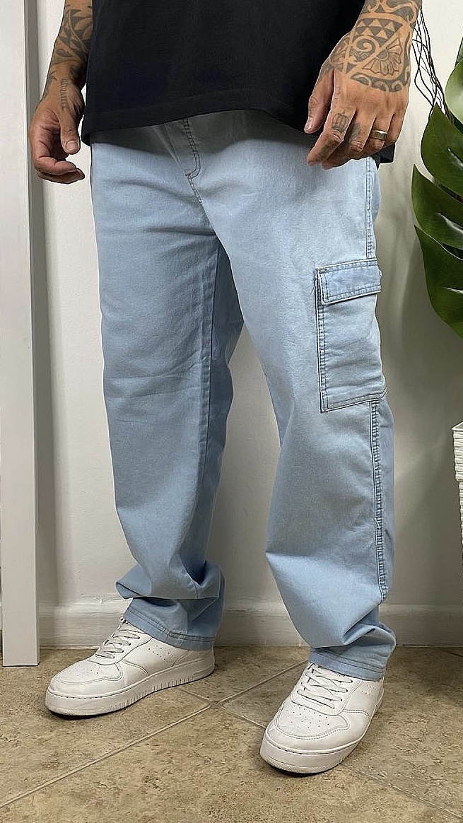 Calça Cargo GOLD Gelo - Imagem 2