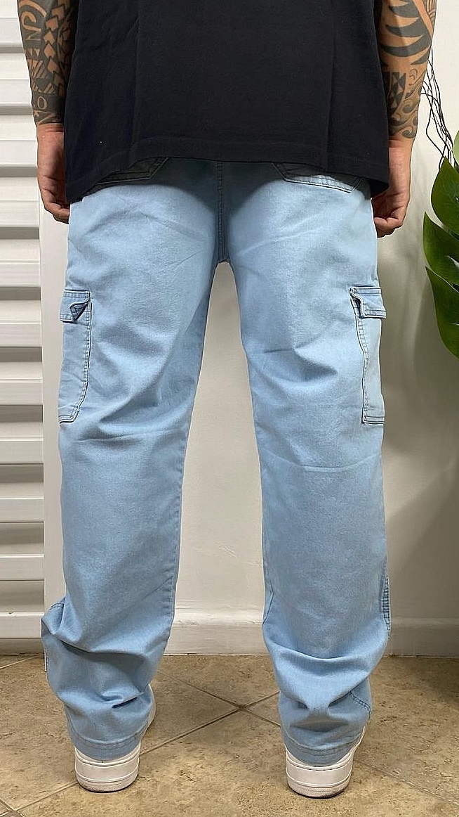 Calça Cargo GOLD Gelo - Imagem 4