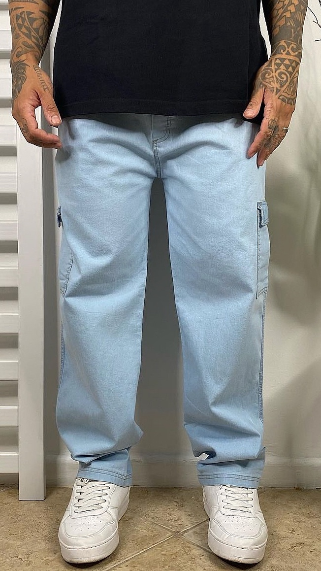 Calça Cargo GOLD Gelo - Imagem 5