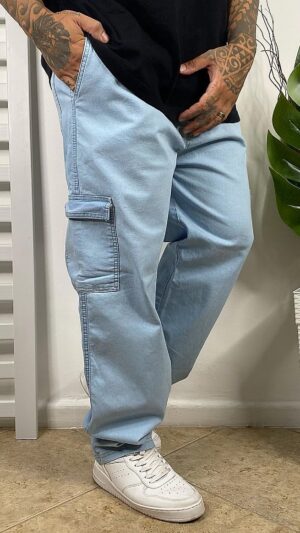 Calça Cargo GOLD Gelo
